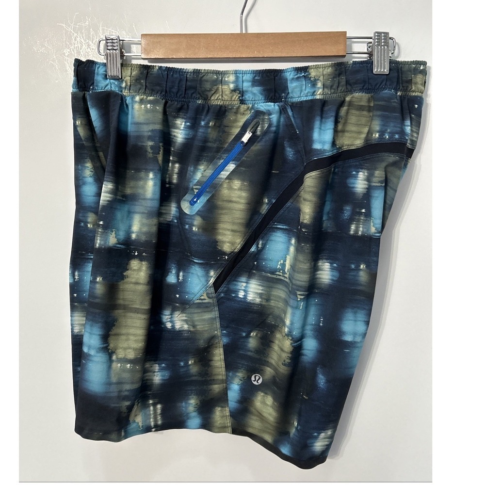 Mens LULULEMON Surge Athletic Running‎ Run Shorts w/ Brief Liner Sz XL  7" Ins